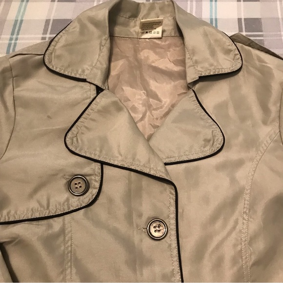 La Redoute Light Weight Cotton Trench Coat Size UK 14/16 - Picture 5 of 11